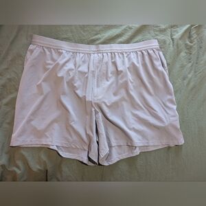 VRST 5" Men's Size XL Accelerate Lined Shorts Grey Silver NWT